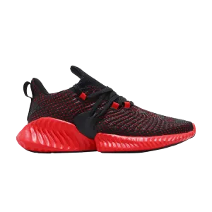 Adidas Alphabounce Instinct J 'Red' Sneakers, Red