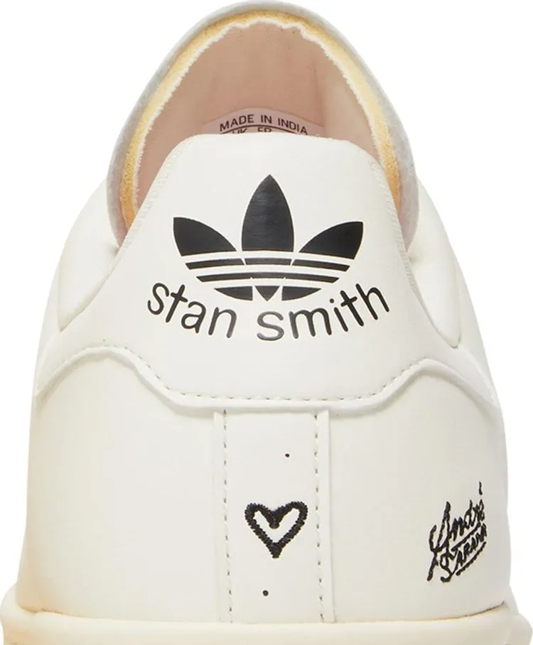 Adidas André Saraiva x Stan Smith 'The World Needs Love' sneakers, cream