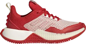 Adidas LEGO x Sport Pro J kids sneakers, red/white