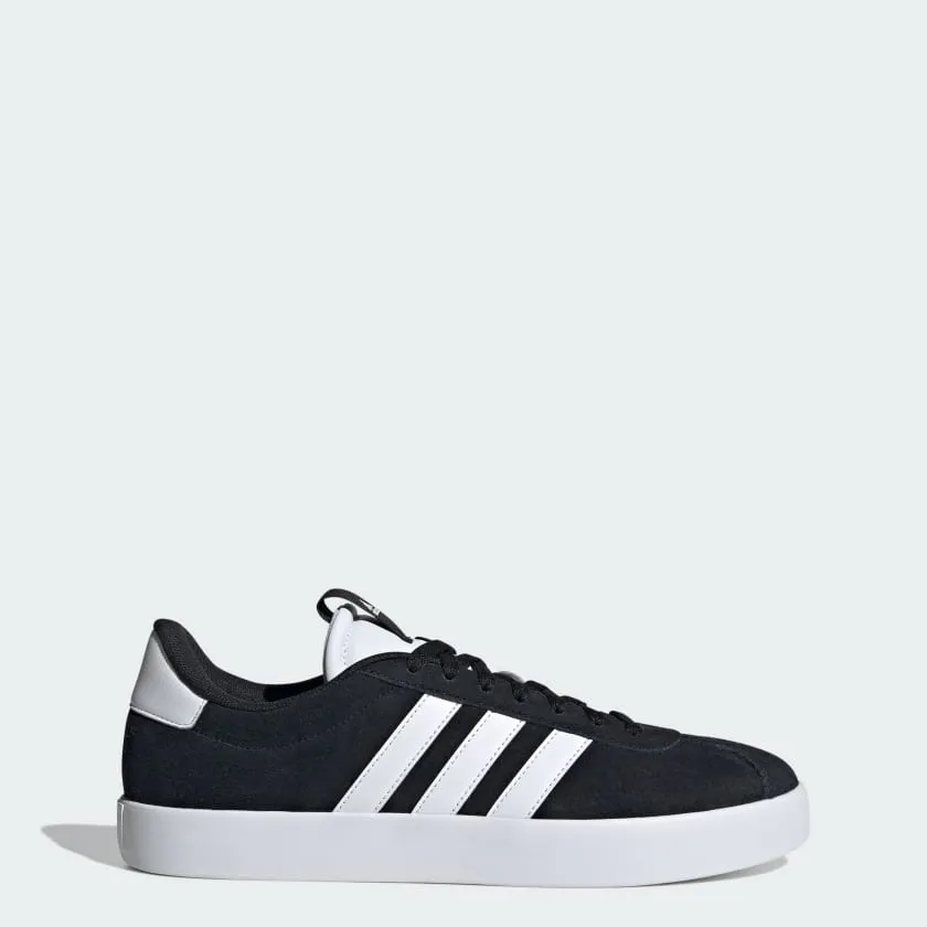 ADIDAS MEN'S VL COURT 3.0 BLACK/WHITE SHOES