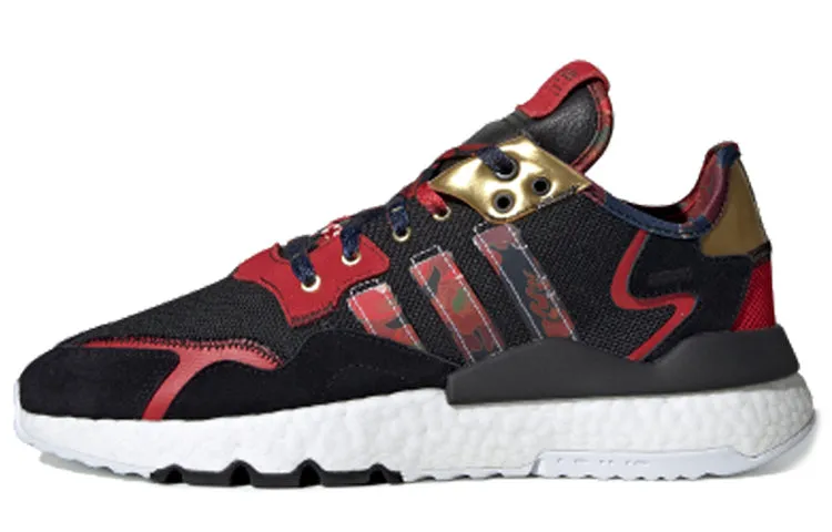 Adidas Originals Nite Jogger CNY sneakers, black/red