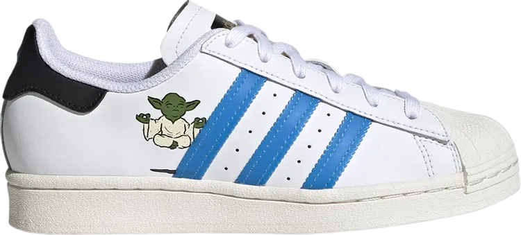 Adidas Star Wars x Superstar Big Kid sneakers, white