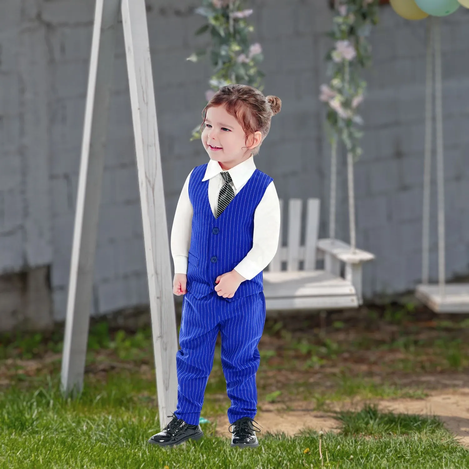 Adrian Boys Suit- Royal Blue