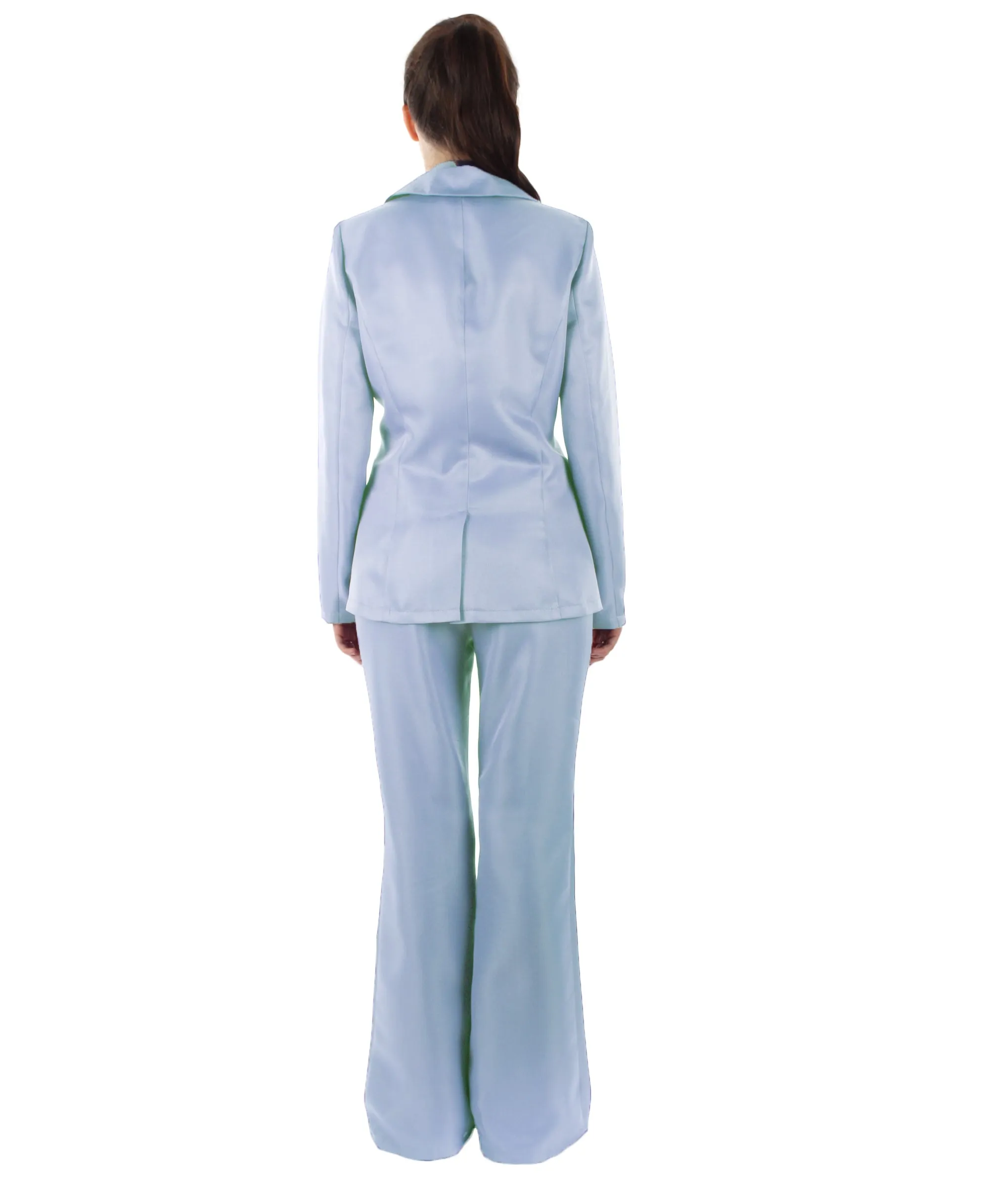 Adult Women's EXCLUSIVE! Deluxe Animated Movie Anti-hero Party Suit Costume , Lt. Blue Cosplay Costume