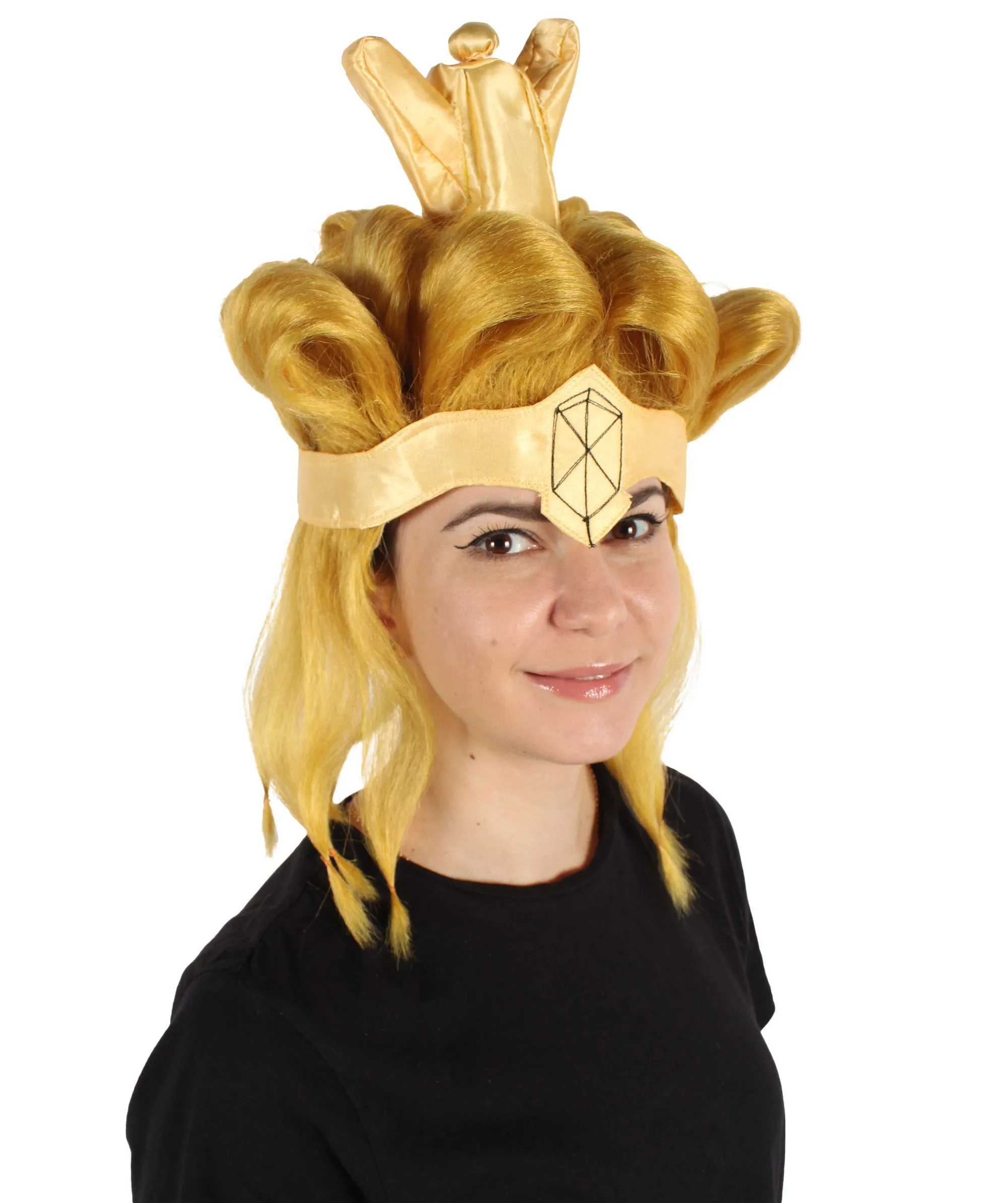 Adult Women's Salior Animated Manga Wig| Perfect for Halloween | Flame-retardant Synthetic Fiber