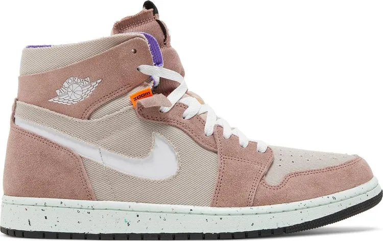 Air Jordan 1 High Zoom Comfort Fossil Stone, pink