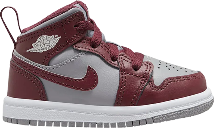 Air Jordan 1 Mid TD Cherrywood Red