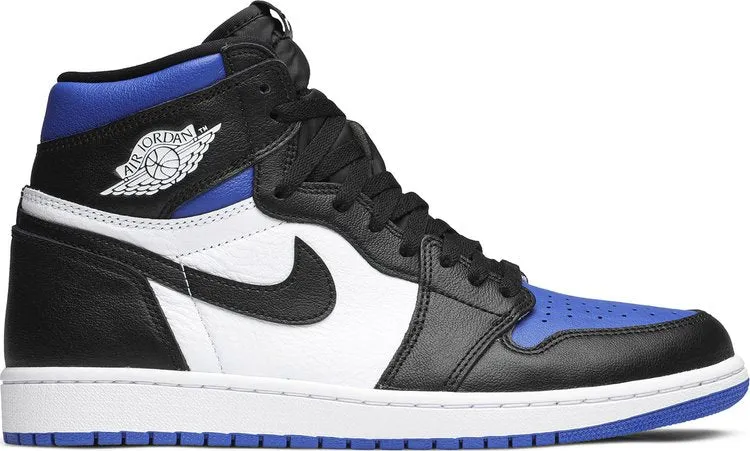 Air Jordan 1 Retro High OG Royal Toe Sneakers, Blue