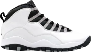 Air Jordan 10 Retro Steel 2005, white