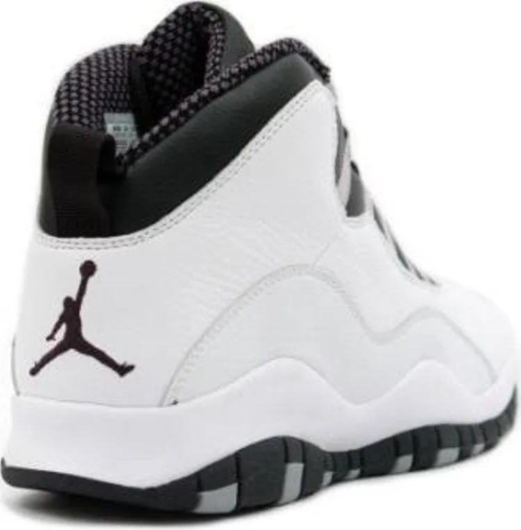 Air Jordan 10 Retro Steel 2005, white