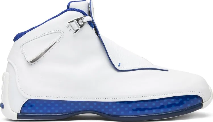 Air Jordan 18 OG White Sport Royal 2003 sneakers, white