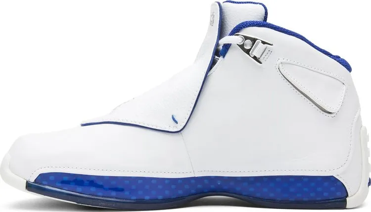 Air Jordan 18 OG White Sport Royal 2003 sneakers, white