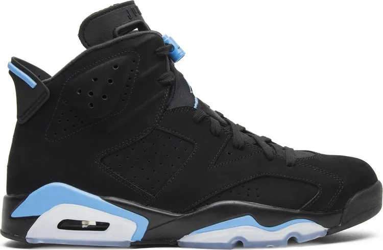 Air Jordan 6 Retro UNC sneakers, black