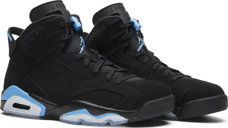 Air Jordan 6 Retro UNC sneakers, black