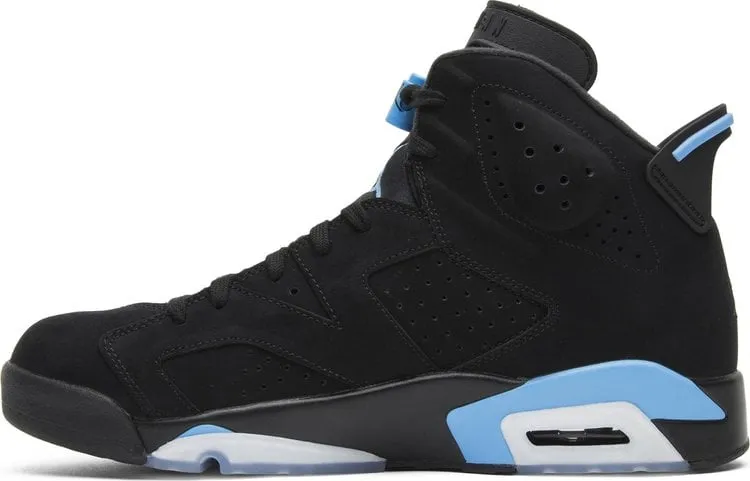 Air Jordan 6 Retro UNC sneakers, black