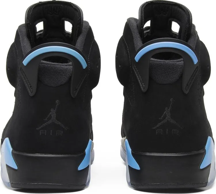 Air Jordan 6 Retro UNC sneakers, black