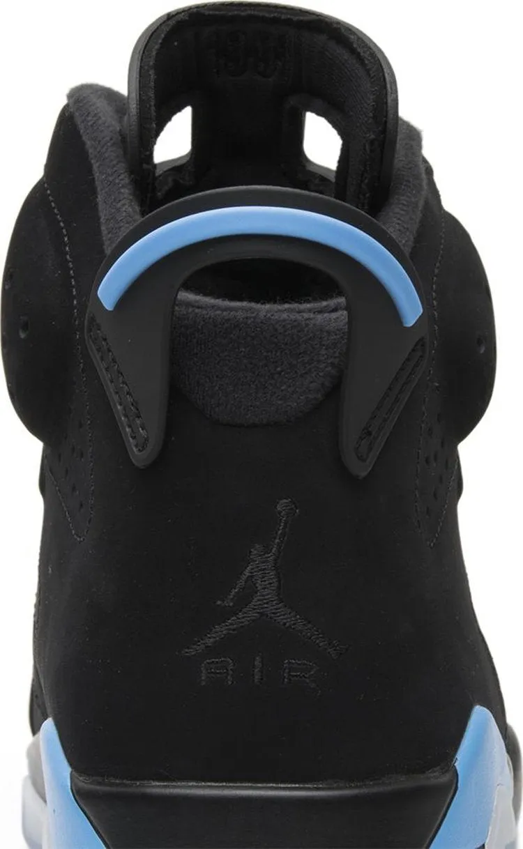 Air Jordan 6 Retro UNC sneakers, black