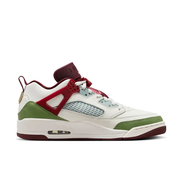 Air Jordan Spizike Low 'Year of the Dragon', sail/oil green/dark team red/light pumice/cedar