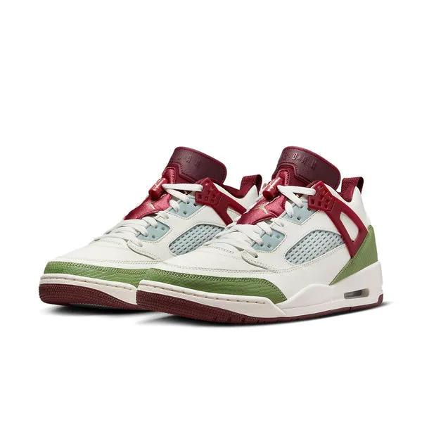 Air Jordan Spizike Low 'Year of the Dragon', sail/oil green/dark team red/light pumice/cedar