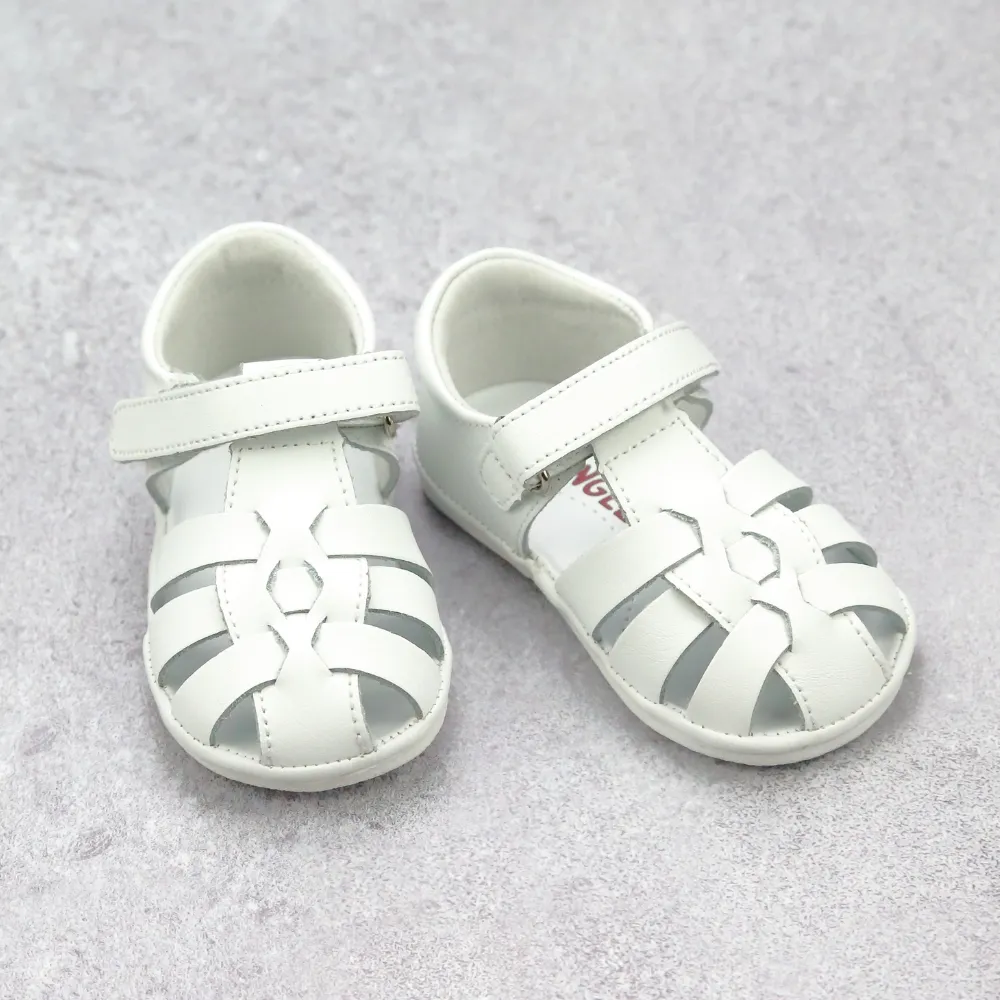 Angel Baby Boys Leather Fisherman Sandals