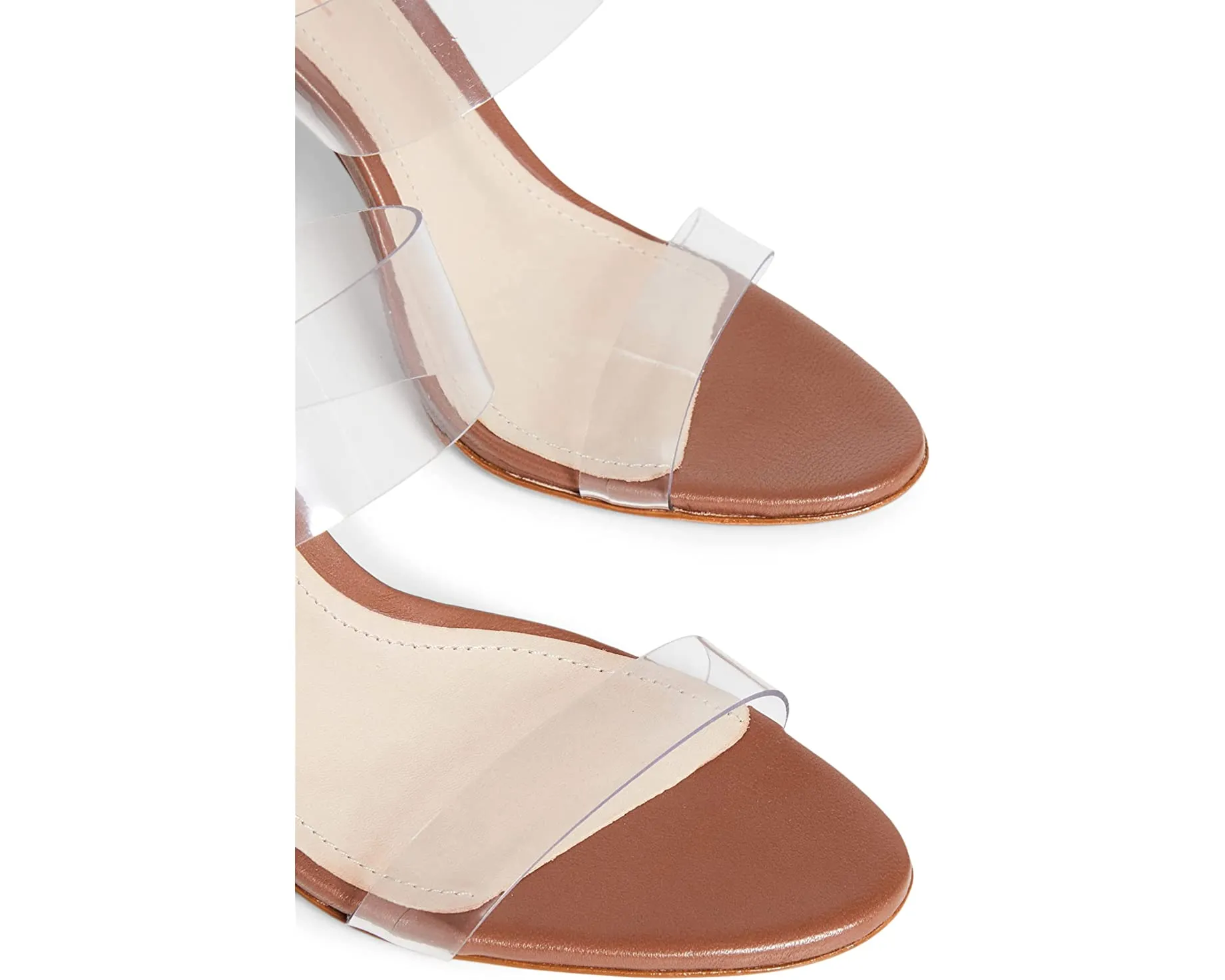 Ariella Schutz heels, clear