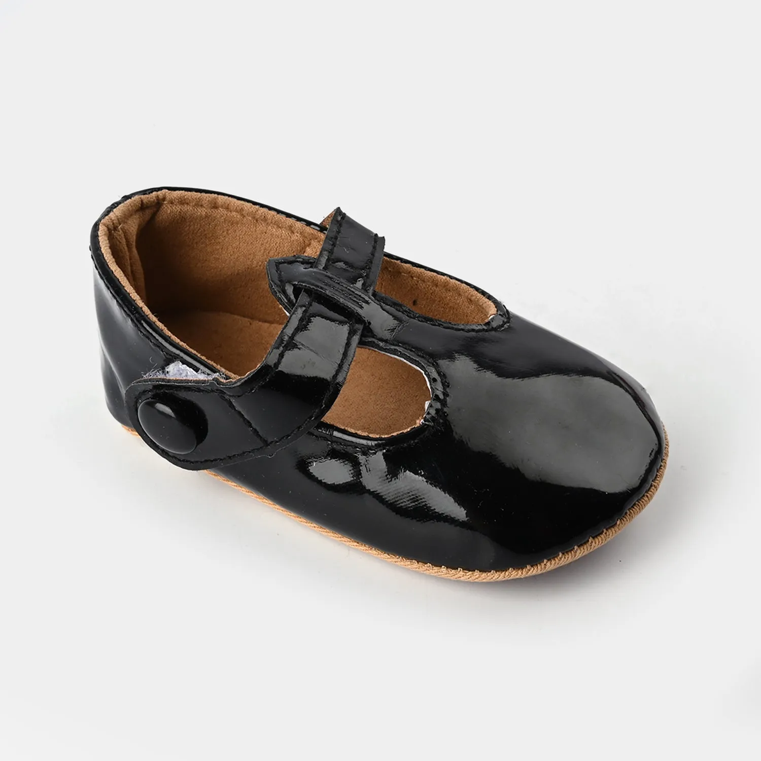 Baby Girl Shoes E142-BLACK