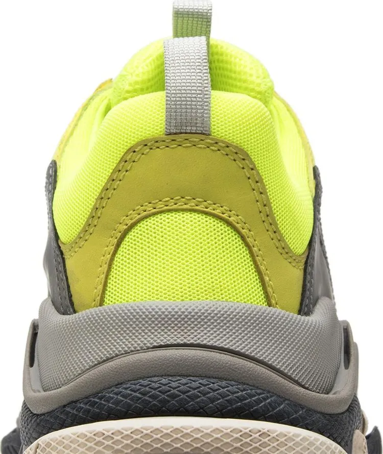 Balenciaga Triple S Sneaker Yellow 2017, yellow