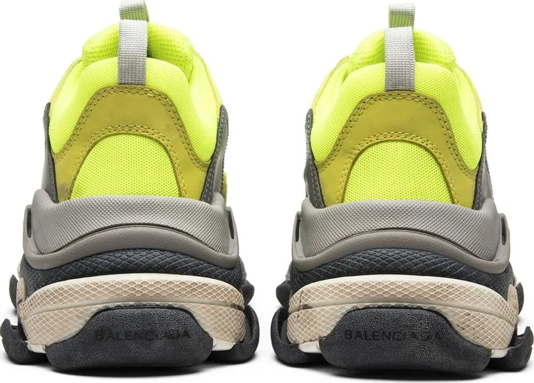 Balenciaga Triple S Sneaker Yellow 2017, yellow