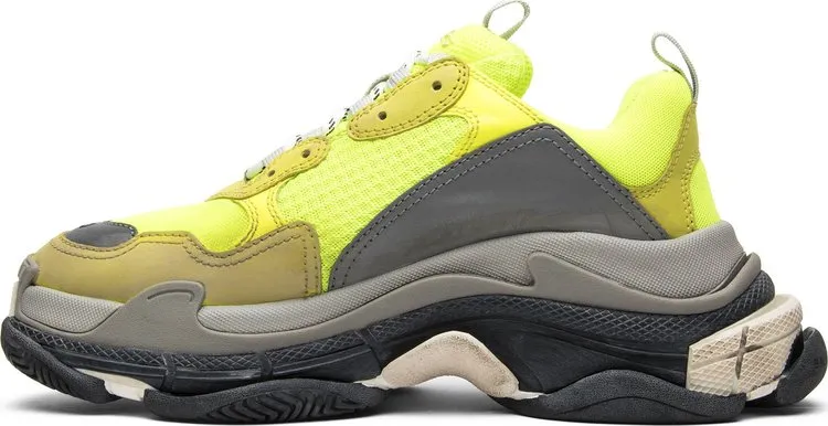 Balenciaga Triple S Sneaker Yellow 2017, yellow