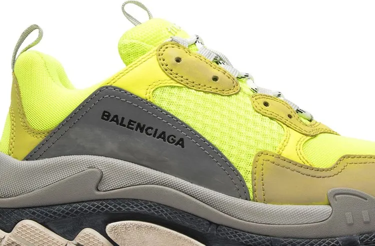 Balenciaga Triple S Sneaker Yellow 2017, yellow