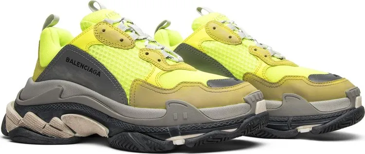 Balenciaga Triple S Sneaker Yellow 2017, yellow