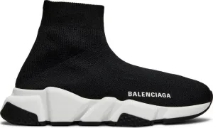 Balenciaga Wmns Speed Sneaker Black White