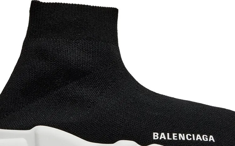 Balenciaga Wmns Speed Sneaker Black White