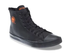 Baxter Harley Davidson High Top Sneakers, Black