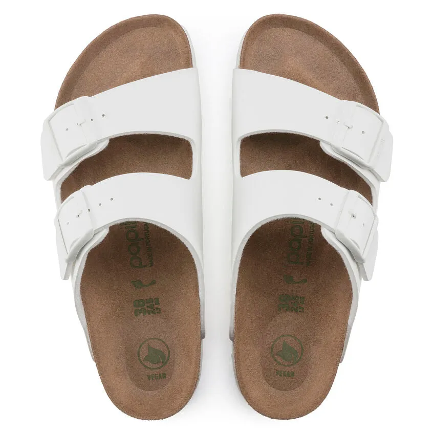 Birkenstock Arizona White Vegan Platform