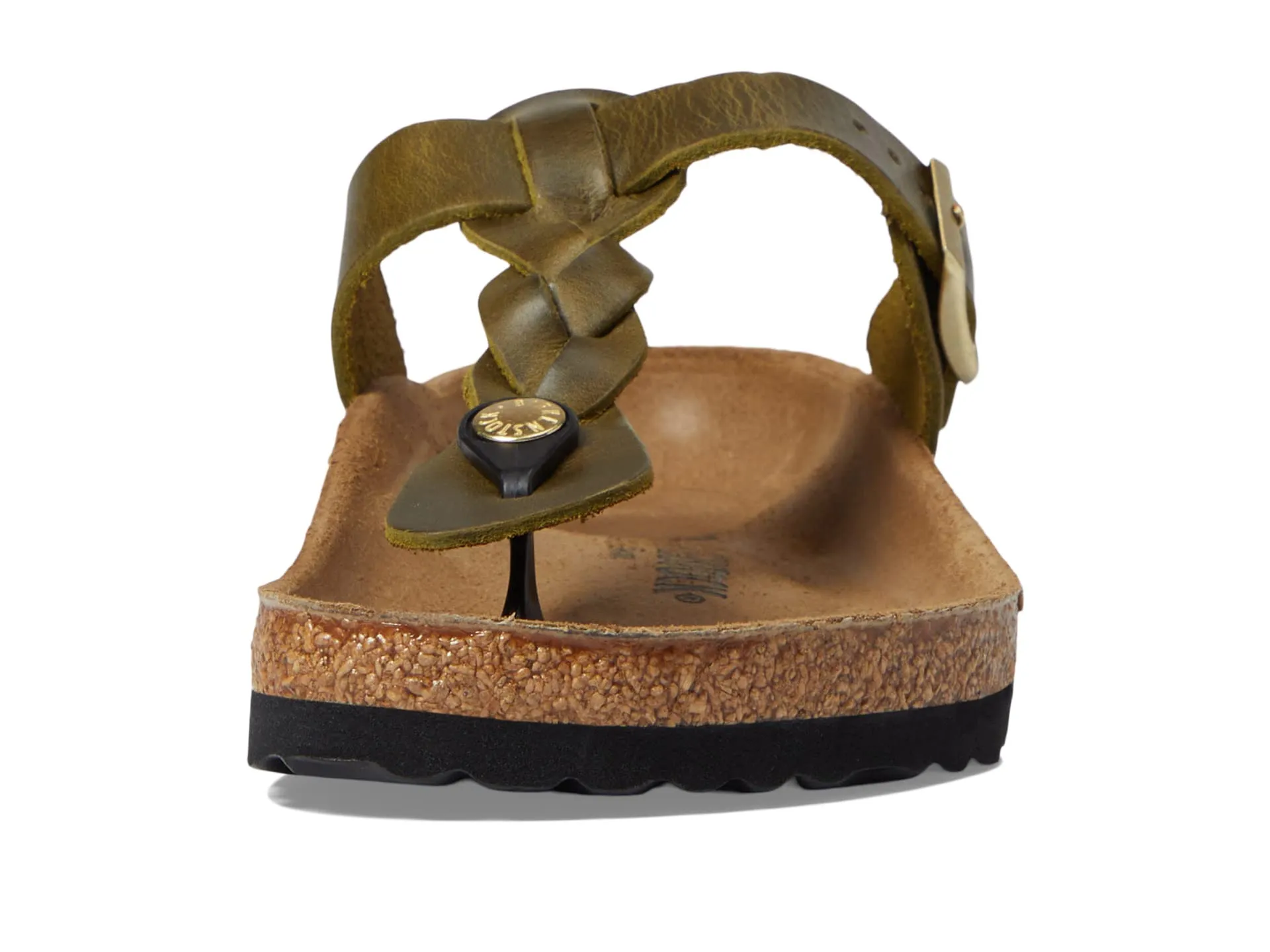 Birkenstock Gizeh Braided Sandals - Oiled Leather