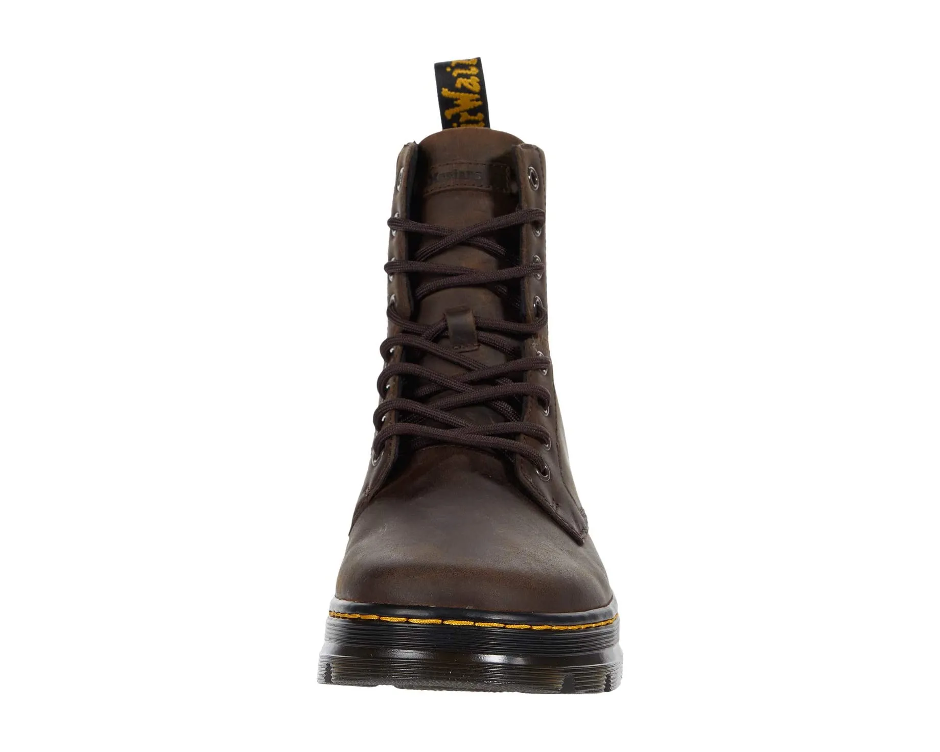 Boots Combs Leather Dr. Martens, brown