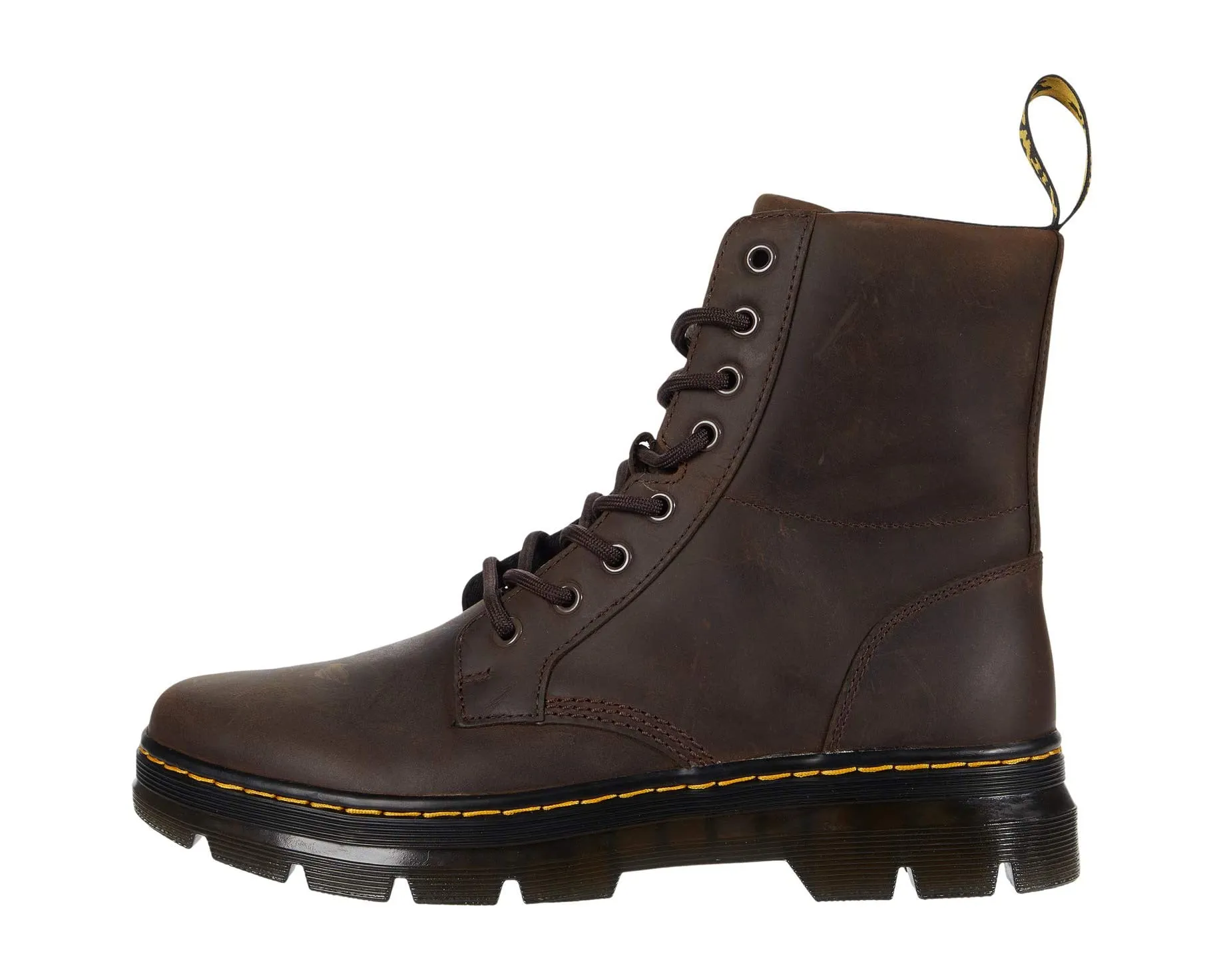 Boots Combs Leather Dr. Martens, brown