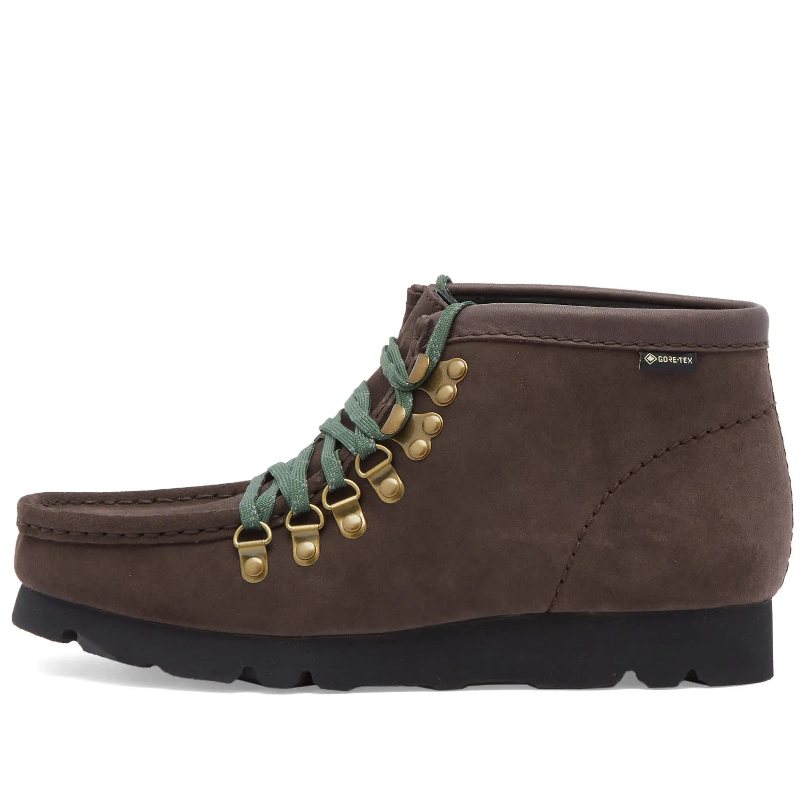 Boots End. X Clarks Originals X Beams Plus Walla Hike Gtx, Dark Brown