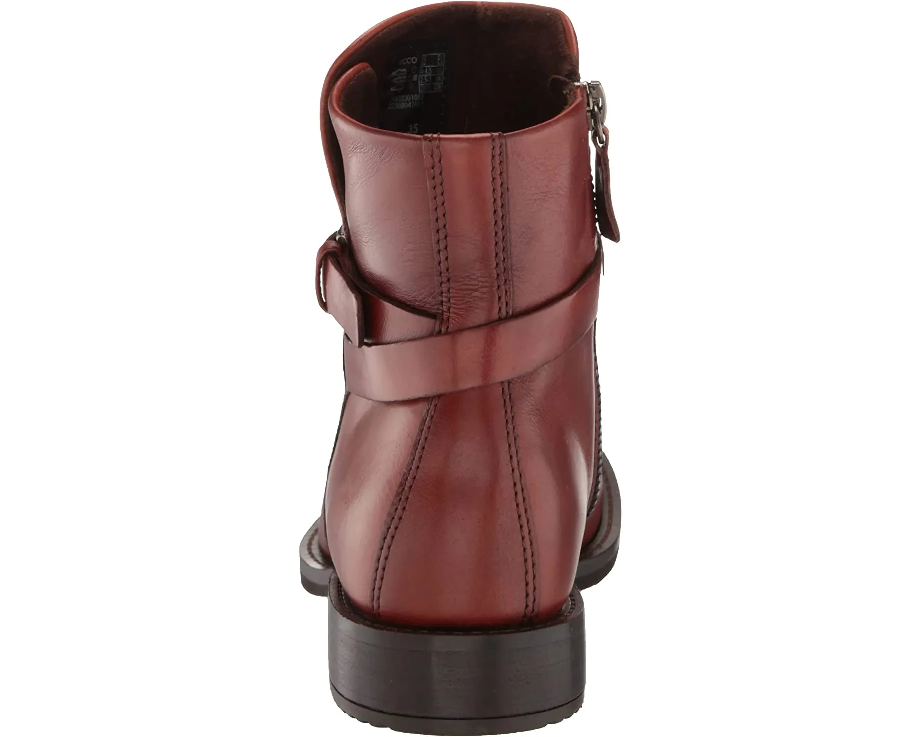 Boots Sartorelle 25 Hydromax Mid Cut Buckle Boot ECCO, cognac