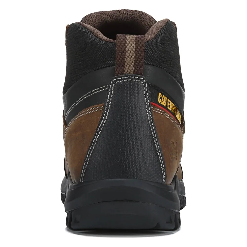 Caterpillar Men's Waterproof Work Boots Medium/Wide Threshold brown