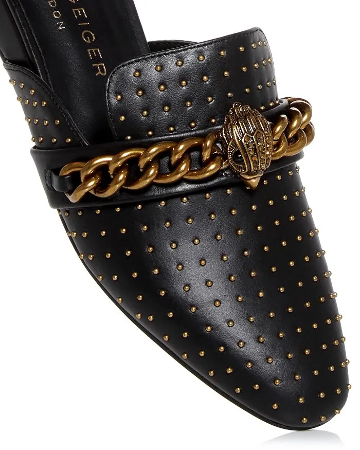 Chelsea KURT GEIGER LONDON Women's Studded Mini Mules