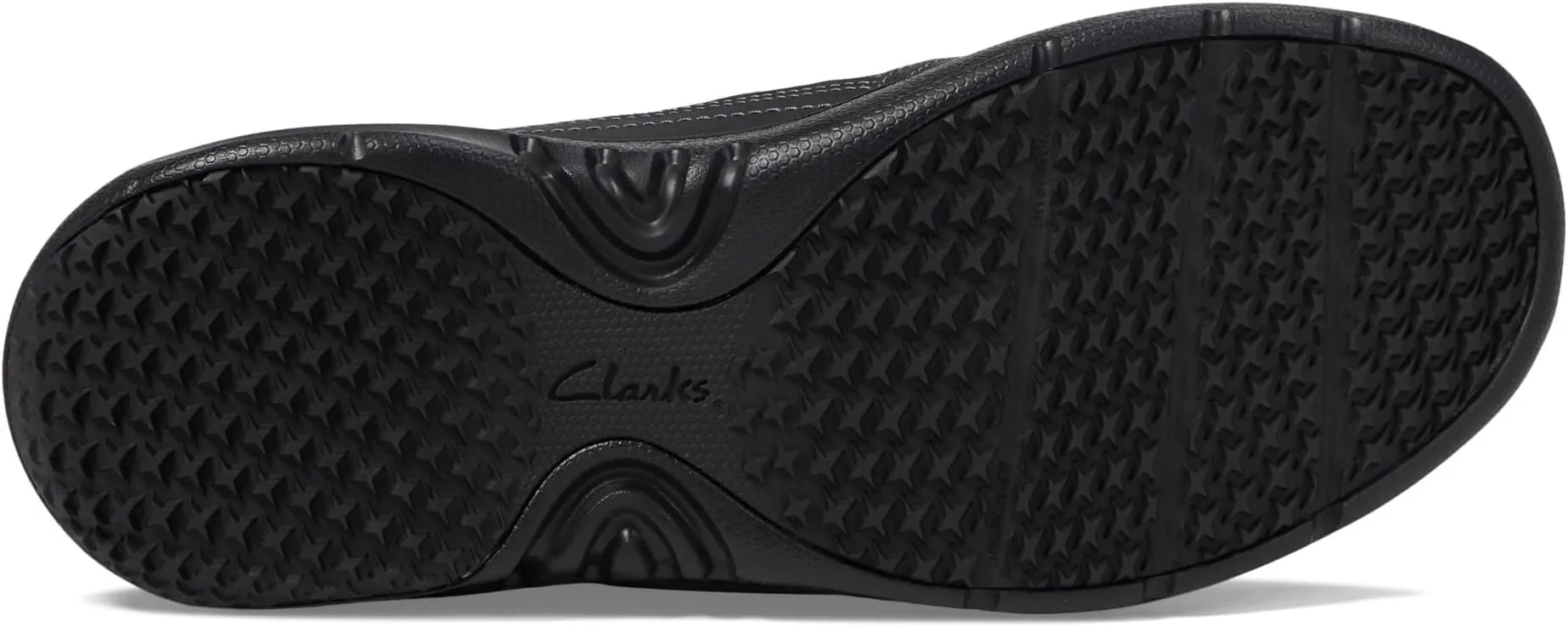 Clarkspro Step Clarks loafers, black leather