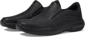 Clarkspro Step Clarks loafers, black leather