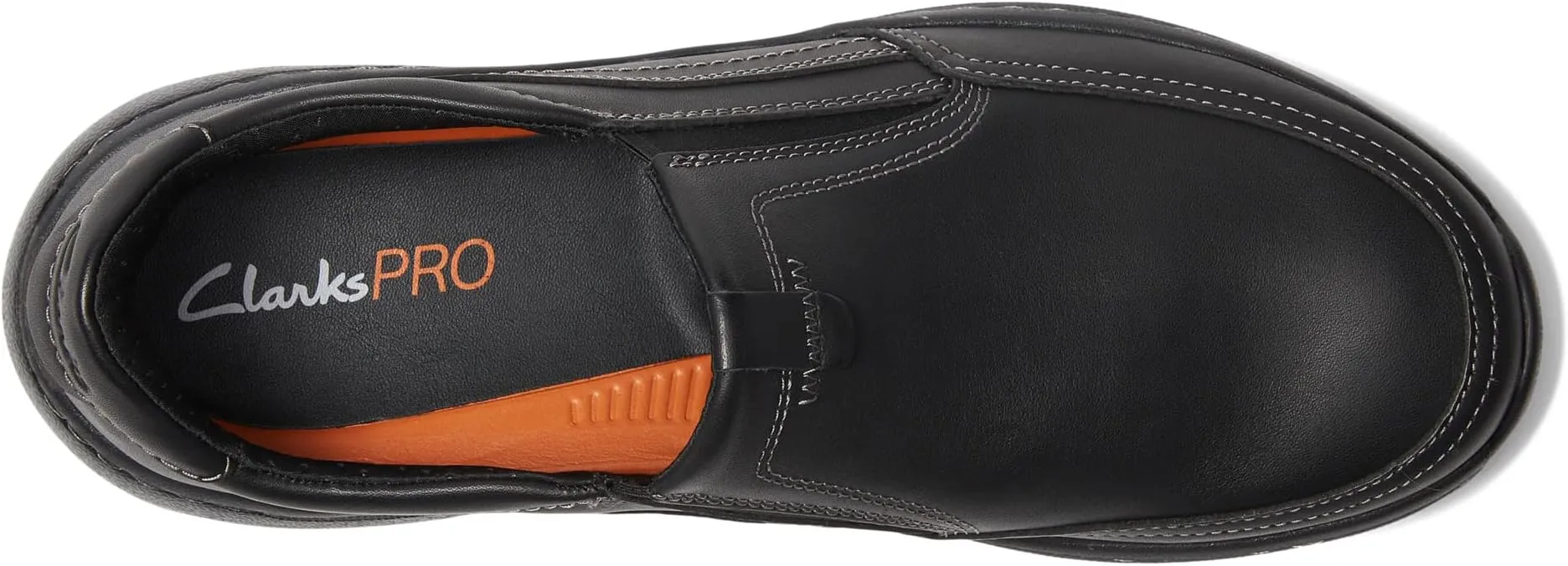 Clarkspro Step Clarks loafers, black leather