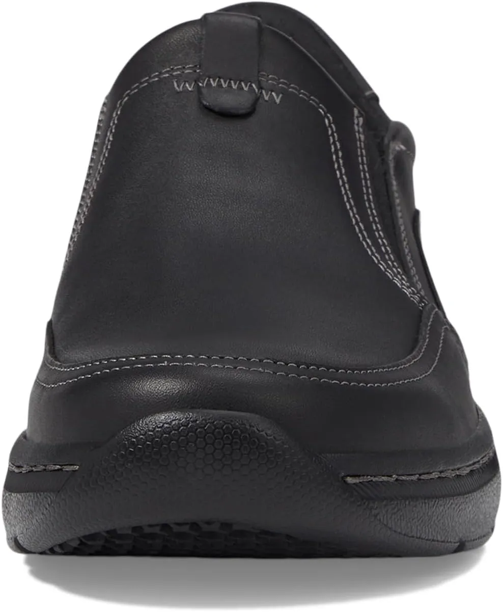 Clarkspro Step Clarks loafers, black leather