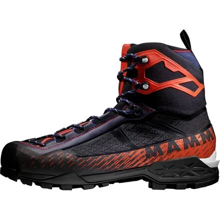 Climbing boots Taiss Light Mid GTX men's Mammut, color Hot Red/Marine