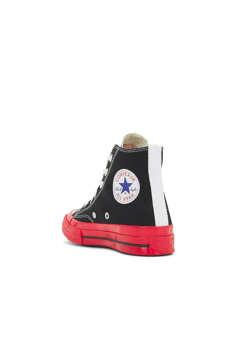 Comme des Garçons Converse Red Sole High Top sneakers, black