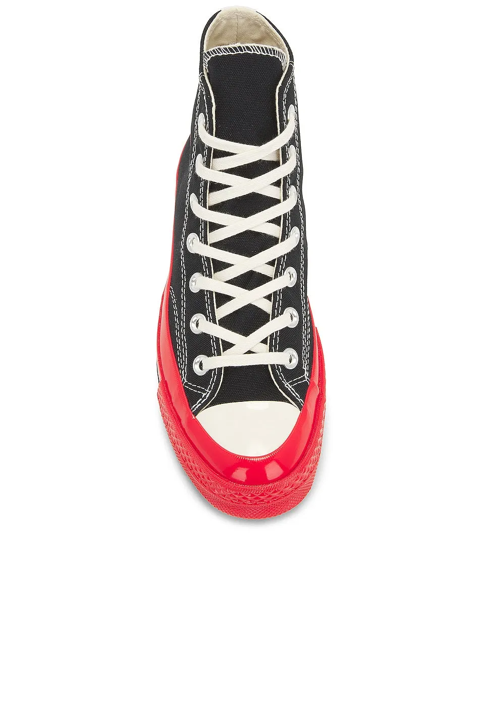 Comme des Garçons Converse Red Sole High Top sneakers, black