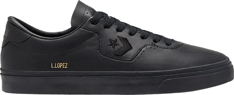 Converse Louie Lopez Pro Low Triple Black Sneakers, black